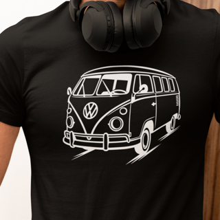 Nome do produto Camiseta VW Kombi Lineart LB