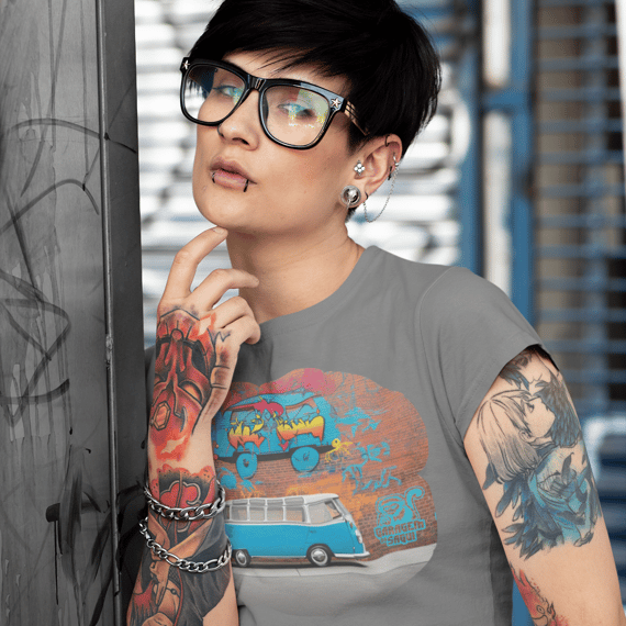 Blusinha Kombi & Grafitti