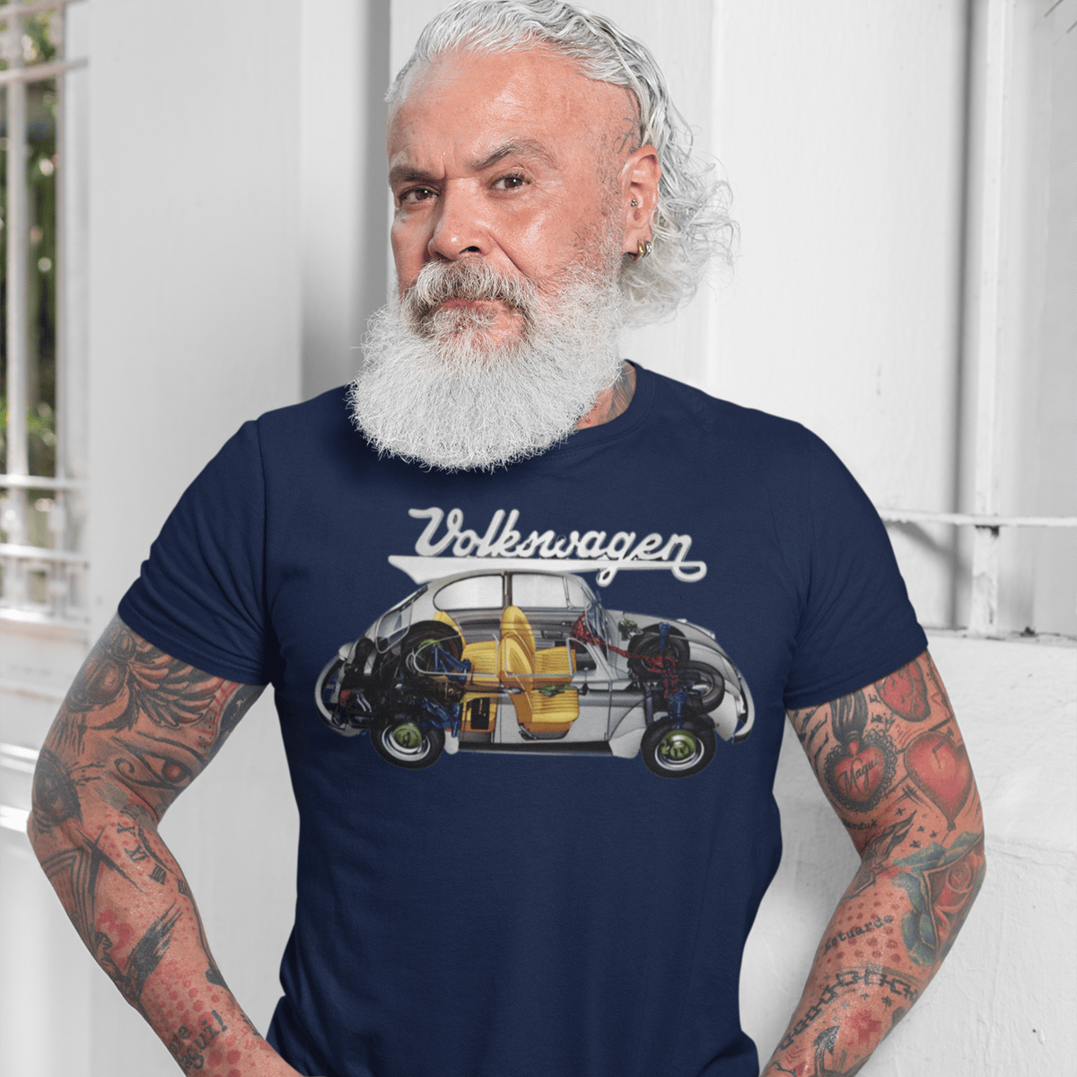 Nome do produto: Camiseta Fusca Raio-X