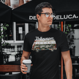 Nome do produto Camiseta Kombi Corujinha Raio-X