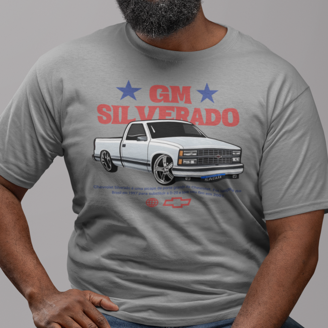 Nome do produto: Camiseta GM Silverado