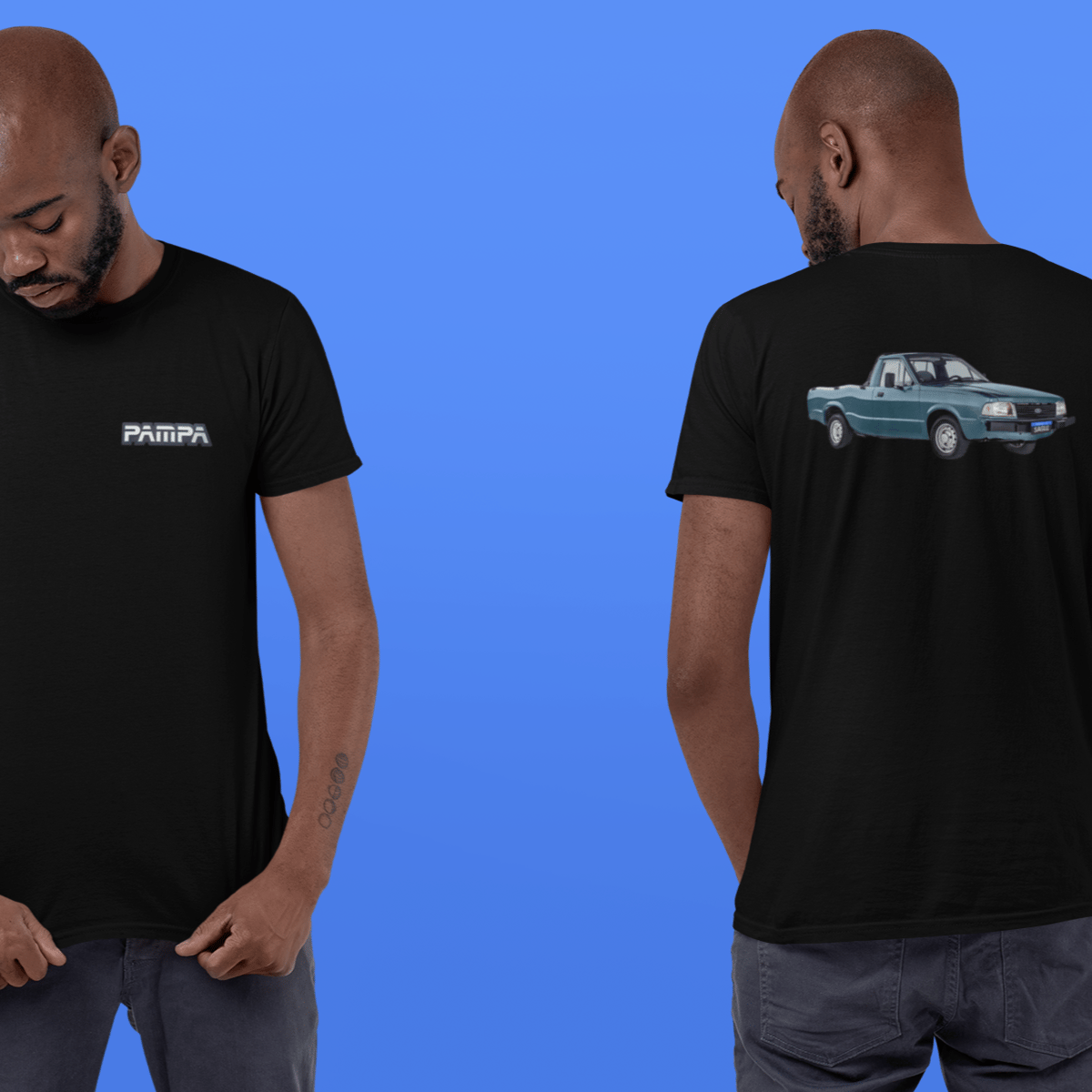 Nome do produto: Camiseta Pampa Emblema