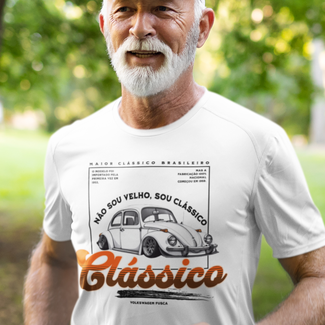 Nome do produto: Camiseta Fusca Sou Clássico (c)