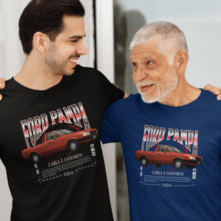 Nome do produto Camiseta Ford Pampa Carga e Conforto (e)