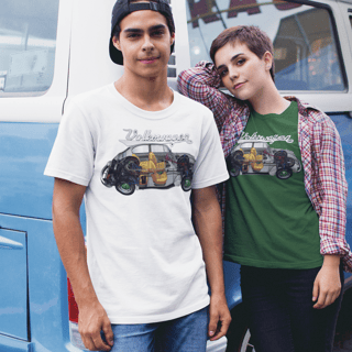 Nome do produto Camiseta Fusca Raio-X