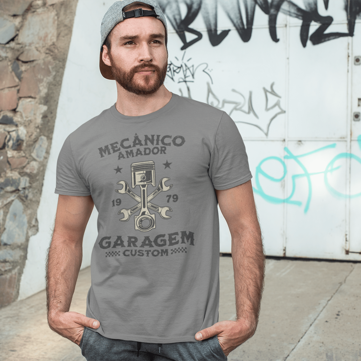 Nome do produto: Camiseta Mecânico Amador (c)