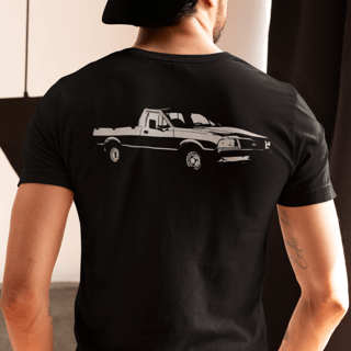 Nome do produto Camiseta Ford Pampa Emblema e Silhueta 2