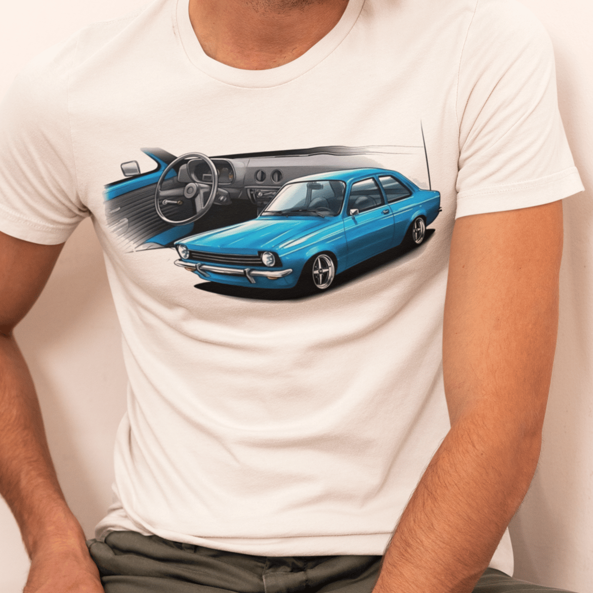 Nome do produto: Camiseta Chevette Interior x Exterior