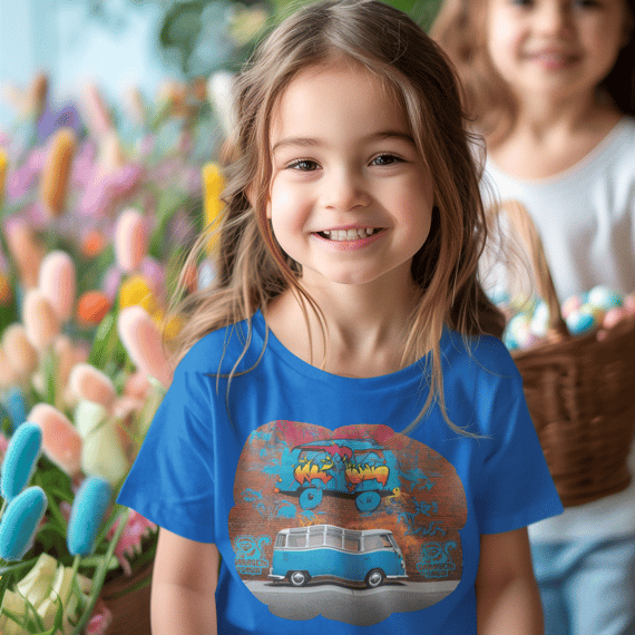 Camiseta Infantil (2 a 8) Kombi & Grafitti