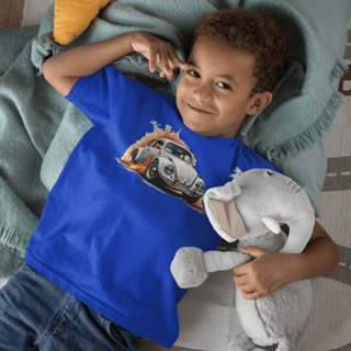 Nome do produto Camiseta Infantil (2 a 8) Fusca Chama