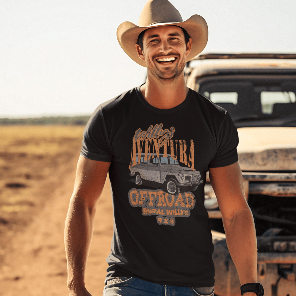 Nome do produto: Camiseta Rural Willys Aventura
