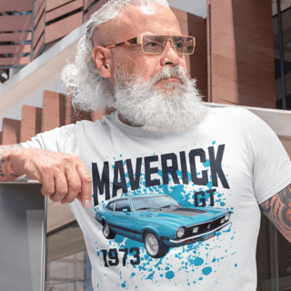 Nome do produto Camiseta Maverick GT V8 1973 (c)