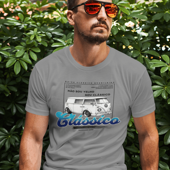 Camiseta Kombi Sou Clássico
