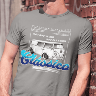 Nome do produto Camiseta Kombi Sou Clásico (e)