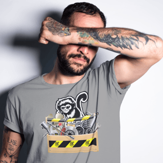 Nome do produto Camiseta Caixa de Ferramentas Garagem do Sagui