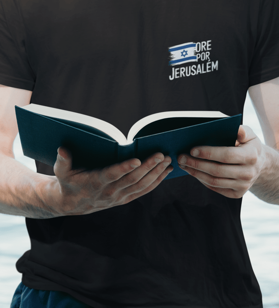 Camiseta Ore Por Jerusalém