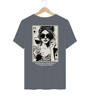 Nome do produto T- SHIRT ALGODÃO PIMA - BIG DREAMS.....