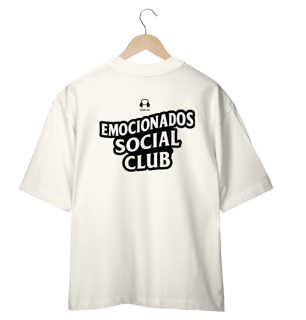 Nome do produto Camiseta Oversized - Cena ON Emocionados Social Club