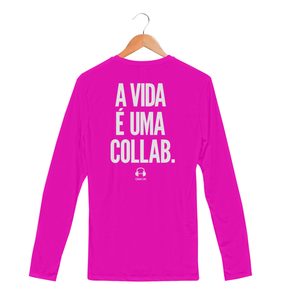 Camiseta Manga Longa Dry Fit Sport 