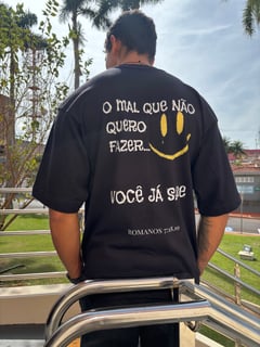 Nome do produto Oversized- Romanos