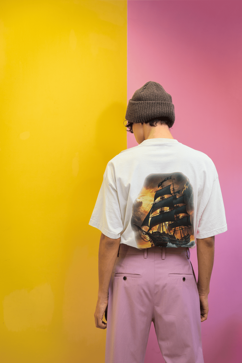 Nome do produto: Camiset Oversized - Ship on a Storm