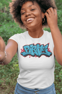 Nome do produto Baby Look - Pirate Graffiti