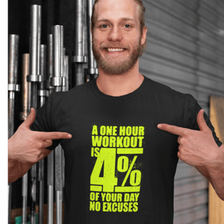 T-Shirt Quality Fitness - Sem Desculpas