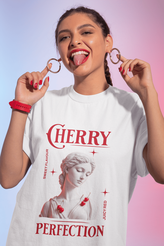 Camiseta Cherry (Oversized)
