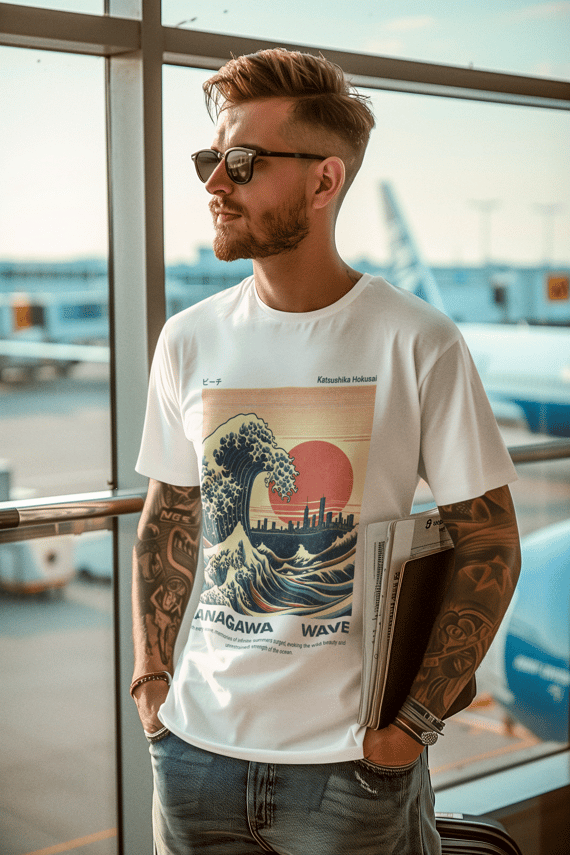 Camiseta A Grande Onda 