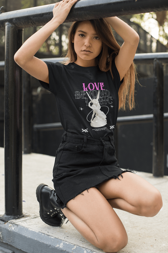Camiseta Cupido e Psique