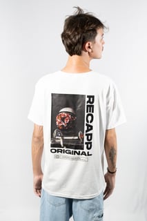 Nome do produto Camiseta Space Flowers (estampa preta)