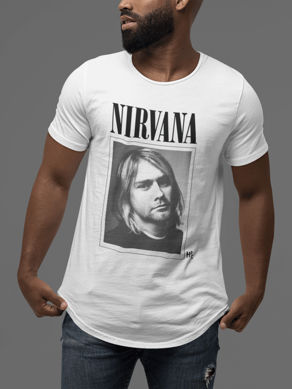 CAMISETA NIRVANA KURT COBAIN