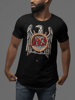 CAMISETA SLAYER EAGLE LOGO