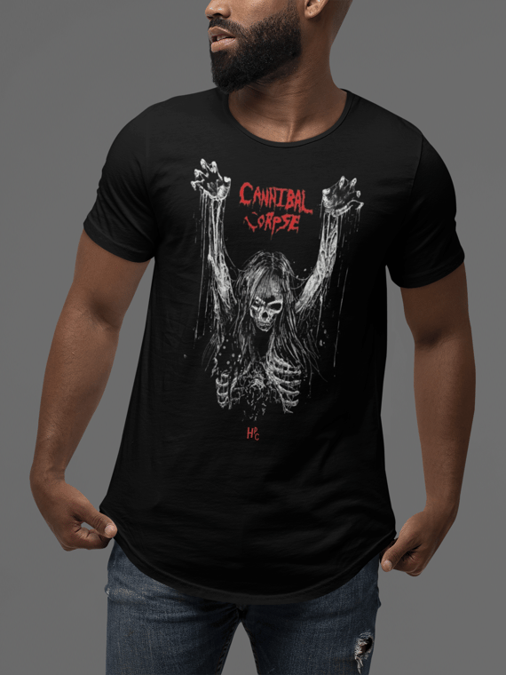 CAMISETA CANNIBAL CORPSE SKULL