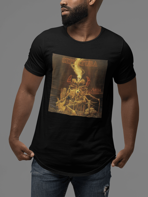 CAMISETA DISCOGRAFIA SEPULTURA ARISE