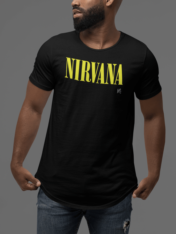 CAMISETA NIRVANA LOGO