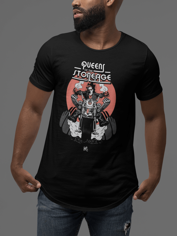 CAMISETA QUEENS OF THE STONE AGE RIDER 
