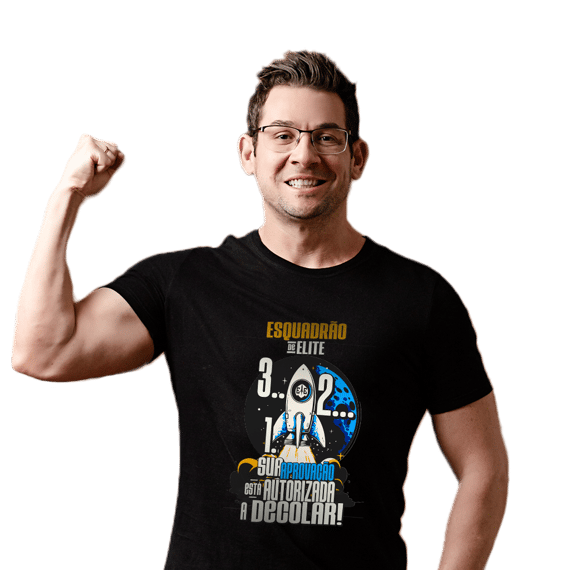 Camiseta Esquadrão - Foguete