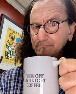 Nome do produto Caneca de Café - Geddy Lee