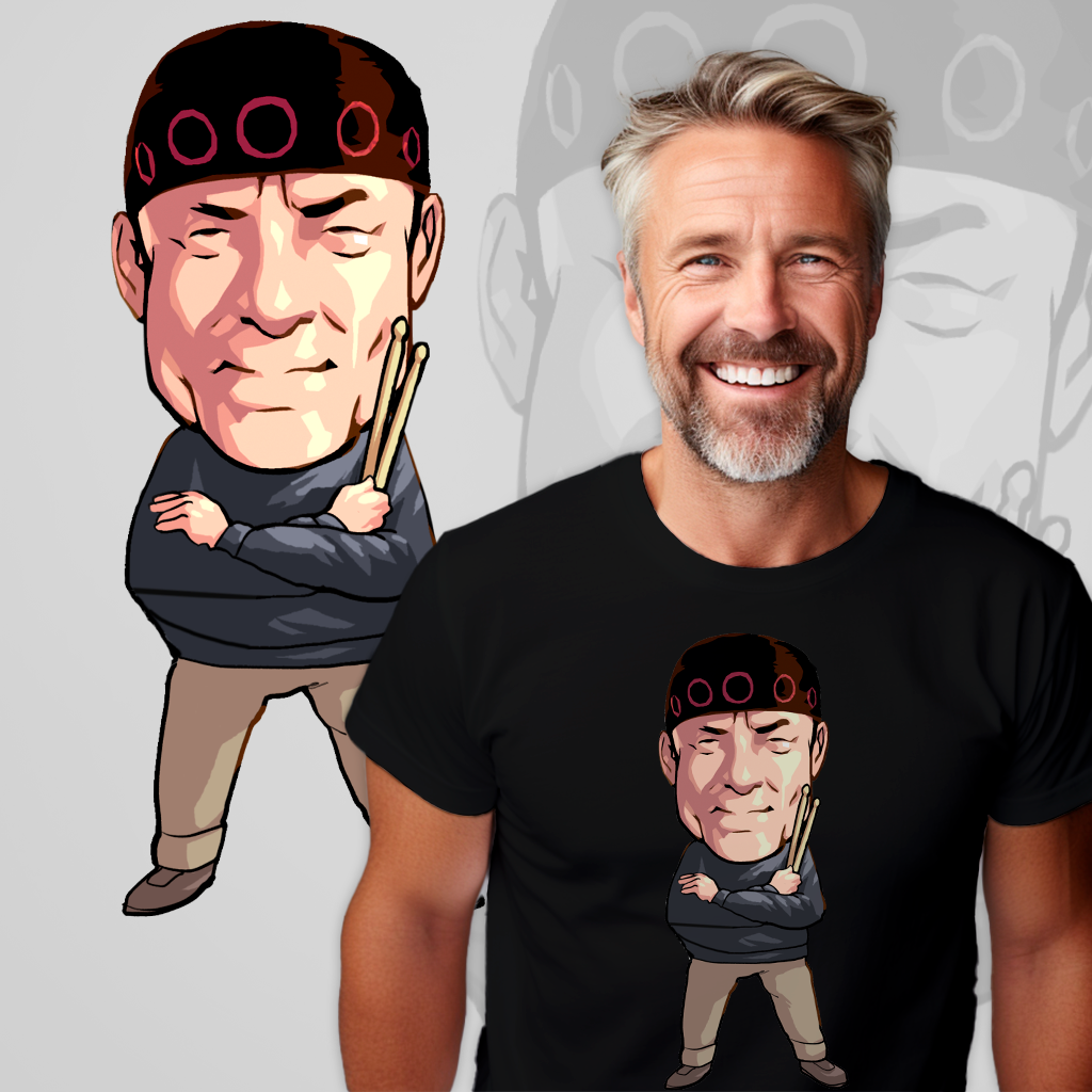 Nome do produto: Camisa Rush Neil Peart