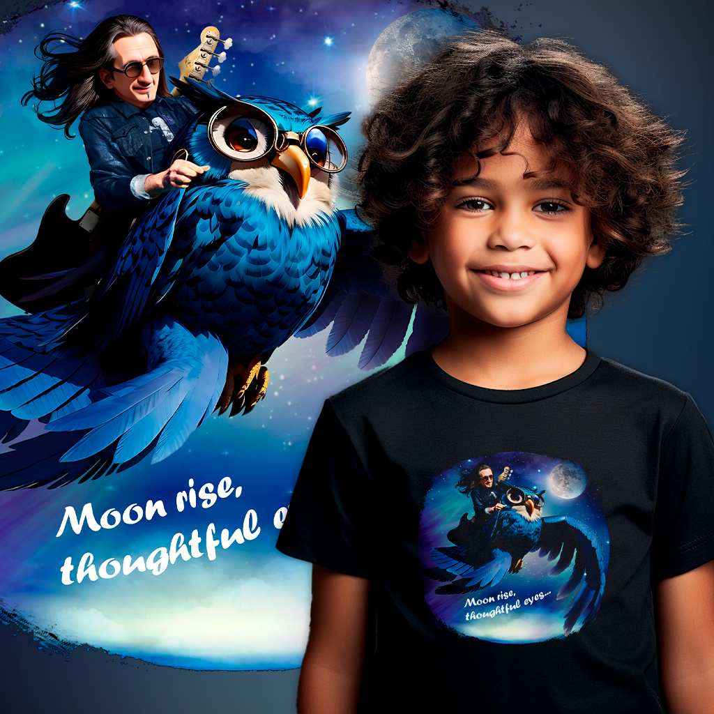 Nome do produto: Camisa Geddy Lee Criança