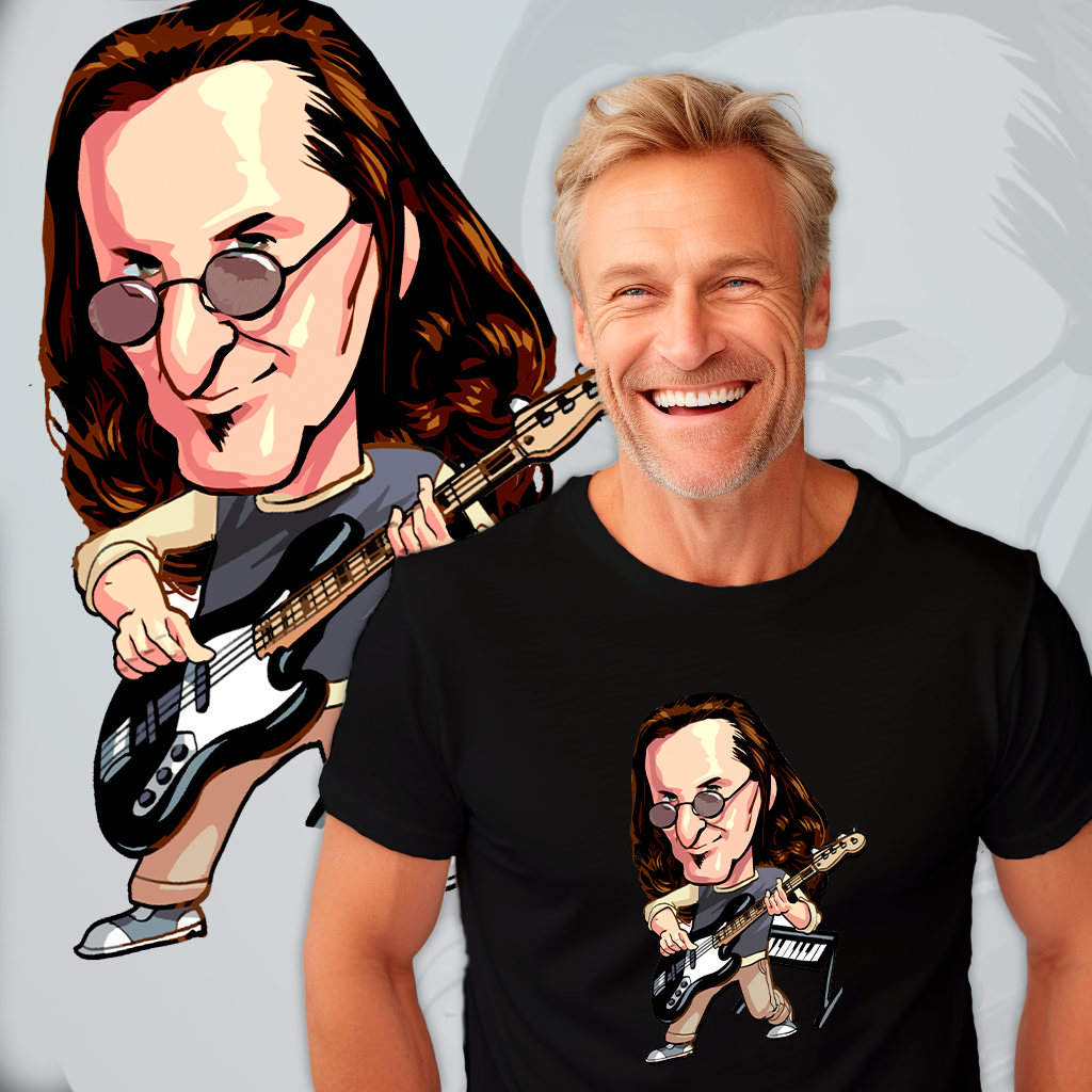 Nome do produto: Camisa Geddy Lee