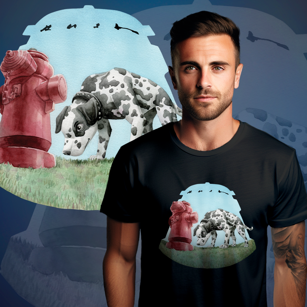 Nome do produto: Camisa Rush Signals - Aquarela