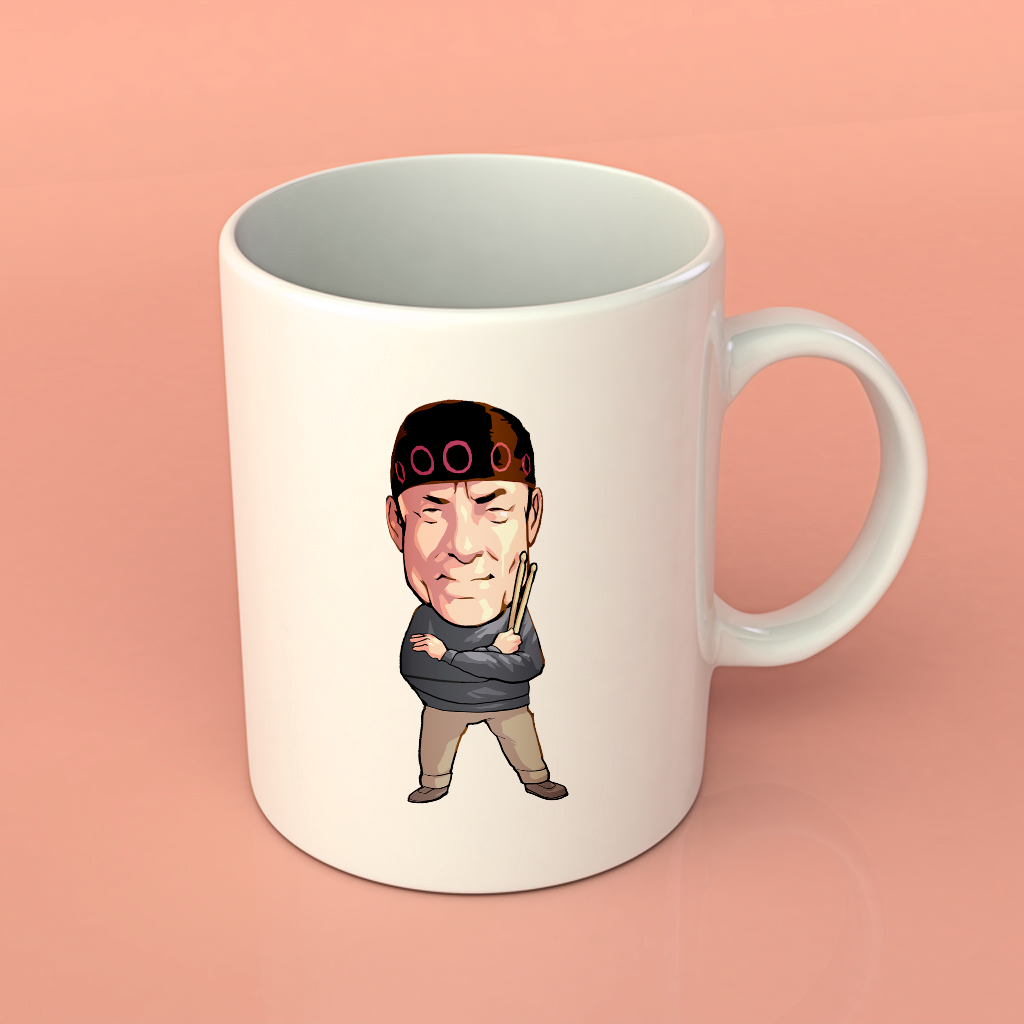 Nome do produto: Caneca Rush - Neil Peart