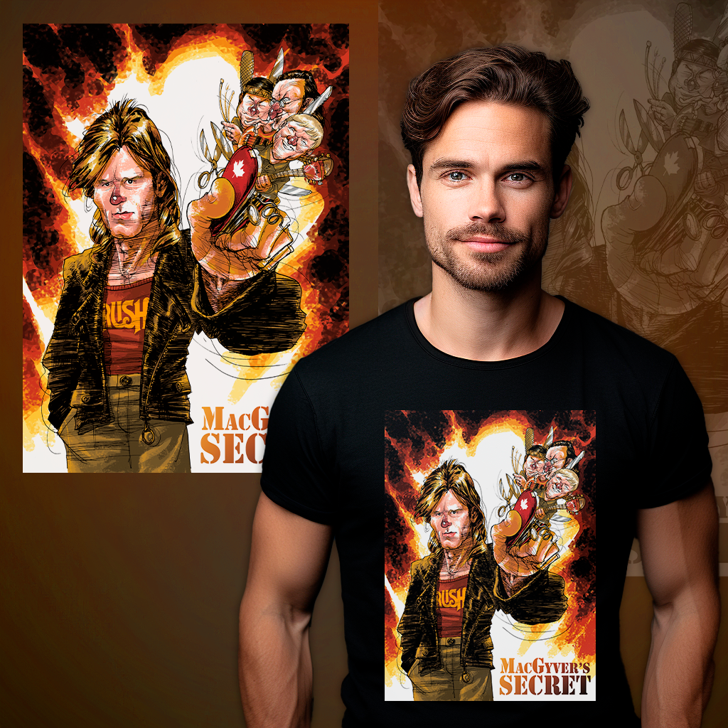 Nome do produto: Camisa do Macgyver
