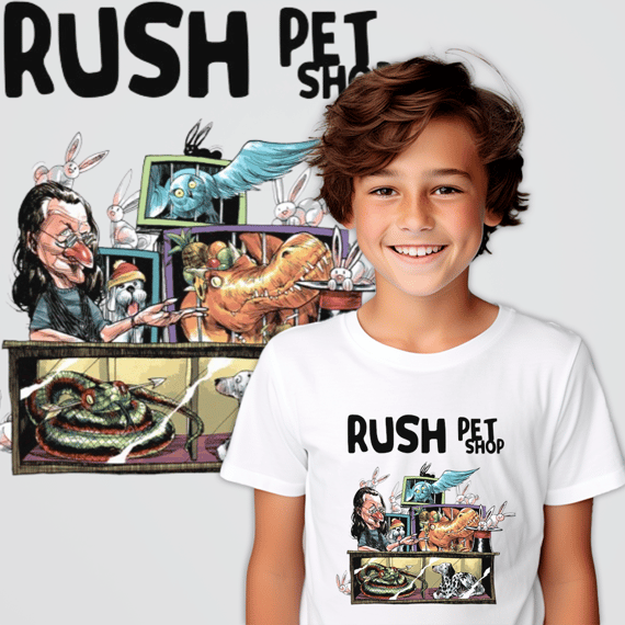 Camisa Rush Infantil - Rush Pet Shop