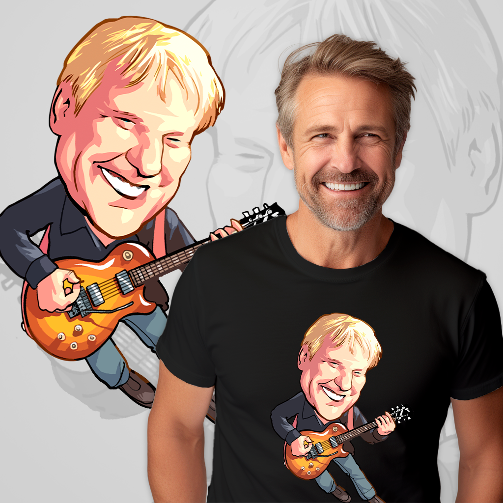 Nome do produto: Camisa Rush - Alex Lifeson