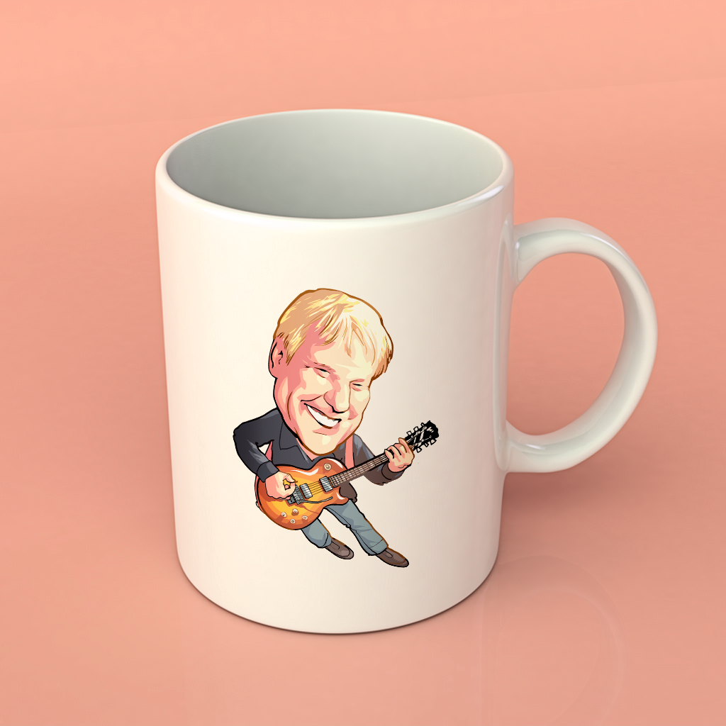 Caneca Rush Alex Lifeson