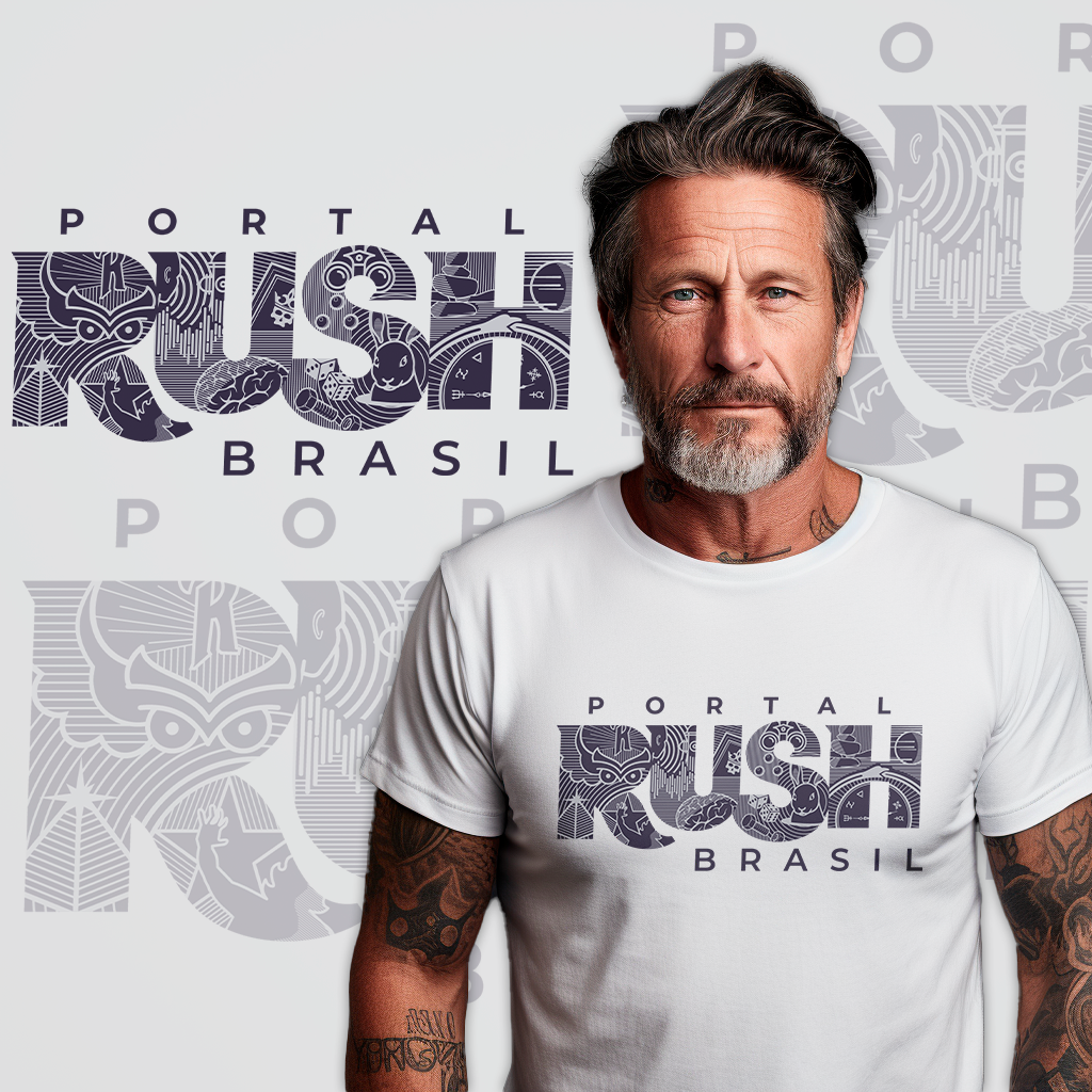 Nome do produto: CAMISA OFICIAL DO PORTAL RUSH BRASIL 