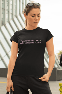 Nome do produto Desconfie de Quem Não Gosta de Pudim | Escuro | Baby Classic